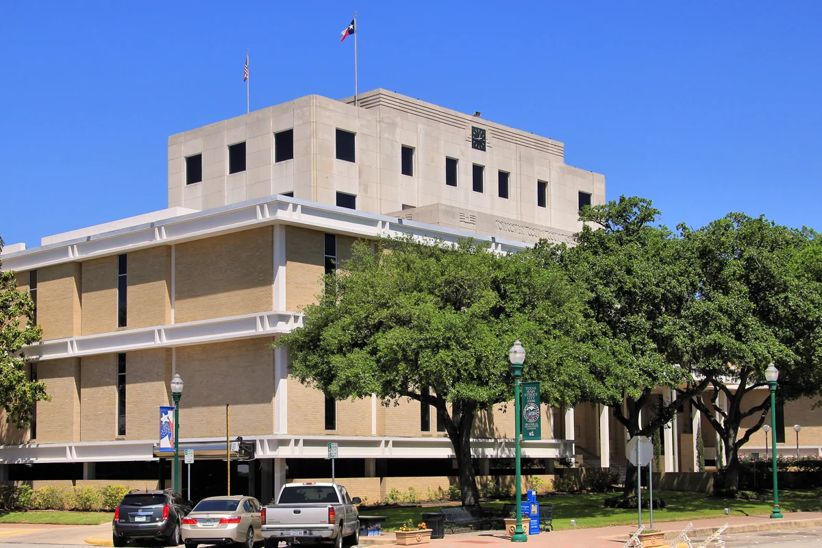 Montgomery County Courthouse in Conroe, Texas