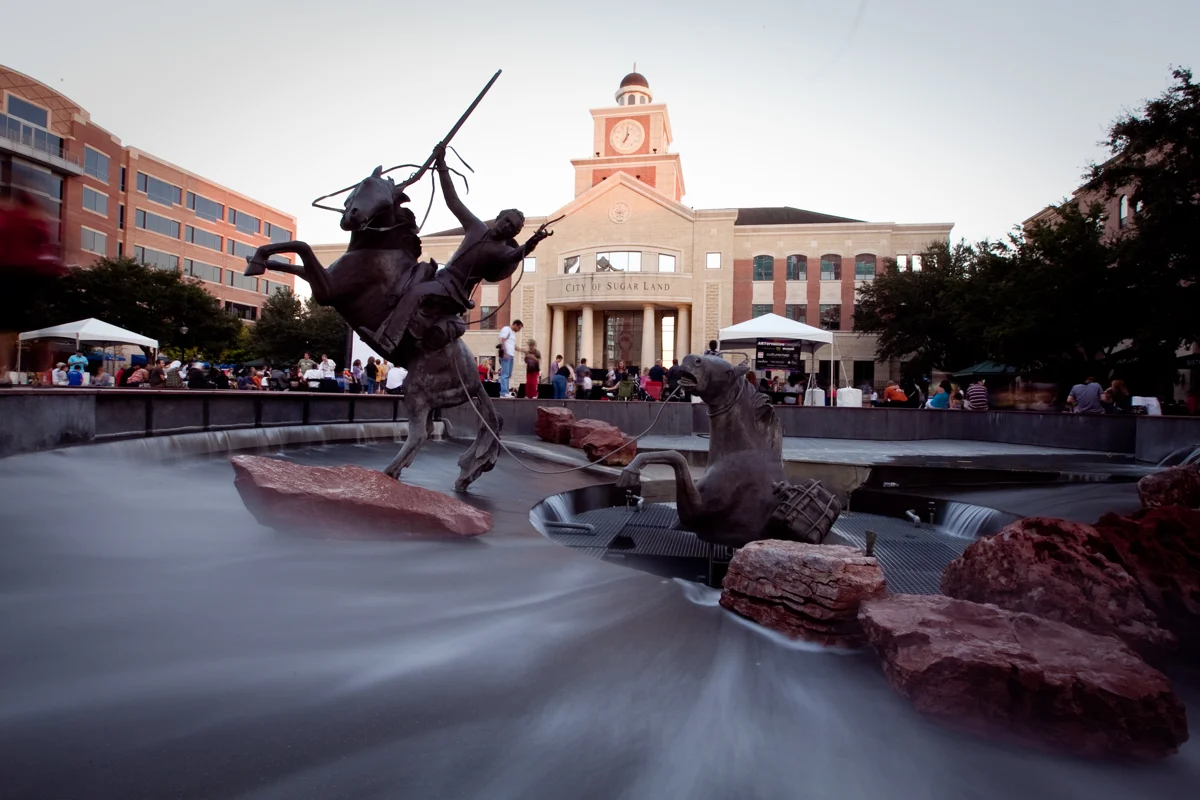 Sugar Land Town Square in Texas