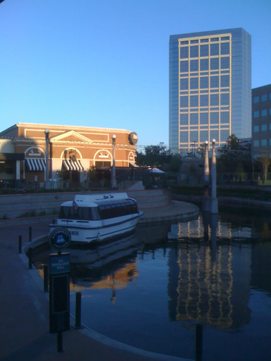 The Woodlands Waterway in Texas