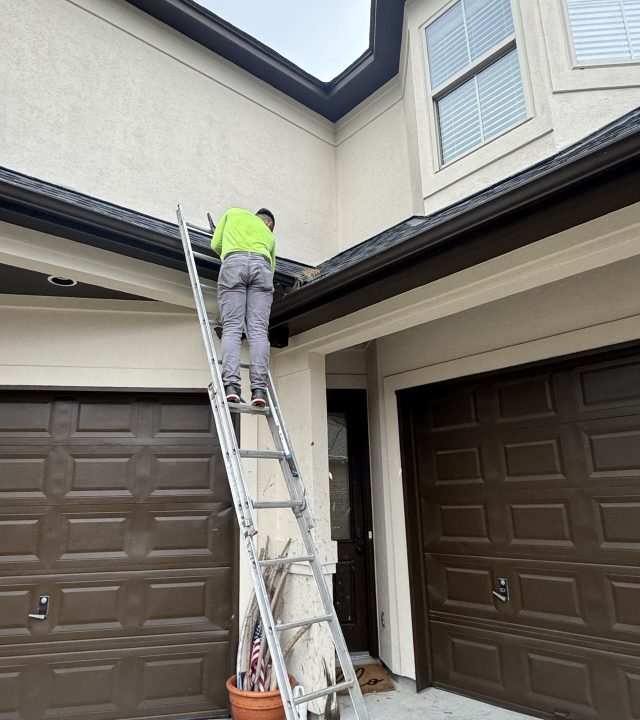 Professional Gutter Cleaning in Sugar Land, TX for homes with clean and debris-free gutters