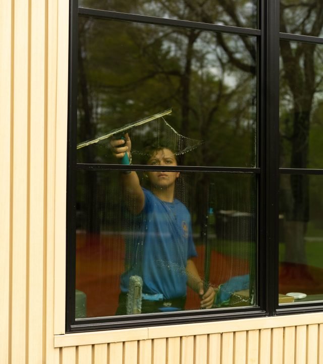 Professional Window Cleaning Service in Tomball, TX for homes with spotless exterior windows
