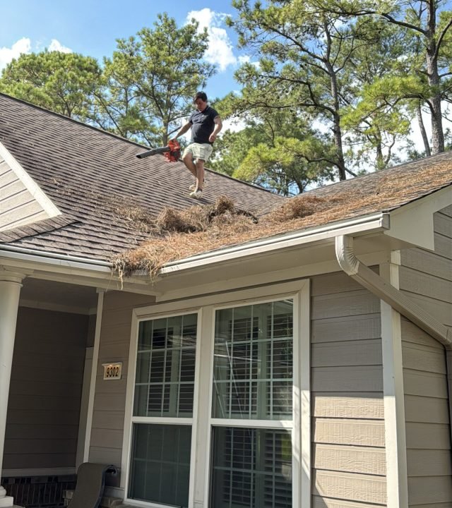 Reliable Gutter Cleaning near me in The Woodlands, TX for residential and commercial properties